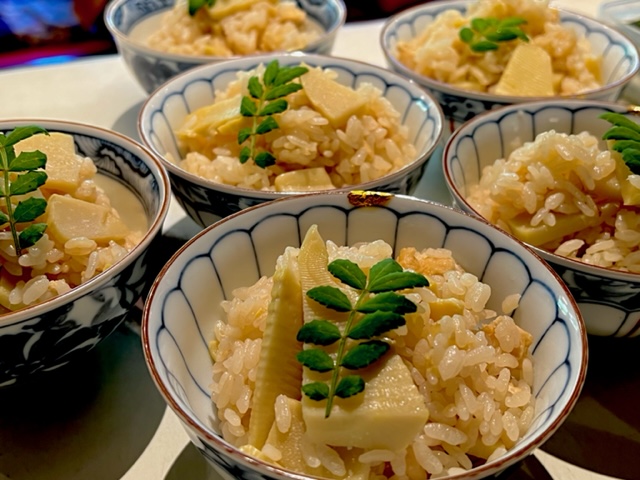 春の味覚！たけのこご飯